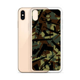 Igetzbuzy Blicky Green Camo iPhone Case