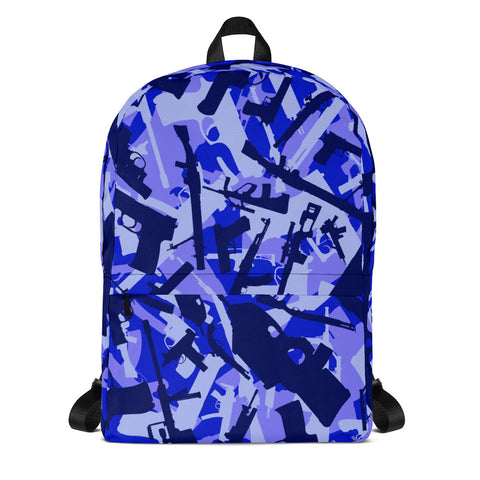Igetzbuzy Blicky Blue Camo Backpack