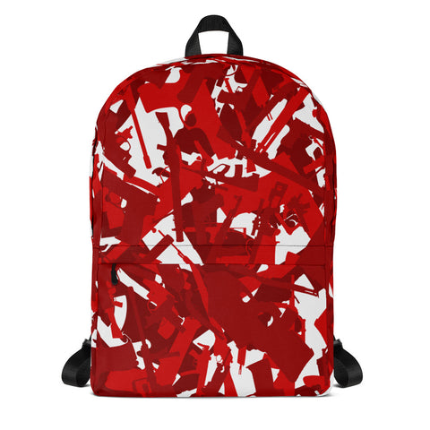 Igetzbuzy Blixky Red Camo Backpack