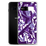 Igetzbuzy Blicky Purple Camo Samsung Case