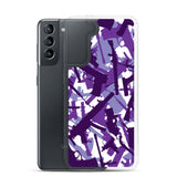 Igetzbuzy Blicky Purple Camo Samsung Case