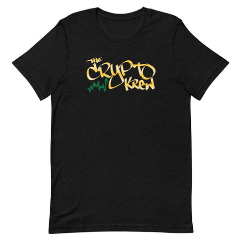 The Crypto Krew (gold) Unisex T-Shirt