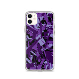 Igetzbuzy Blicky Purple Camo iPhone Case