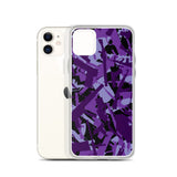 Igetzbuzy Blicky Purple Camo iPhone Case