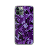 Igetzbuzy Blicky Purple Camo iPhone Case