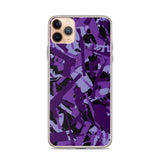 Igetzbuzy Blicky Purple Camo iPhone Case