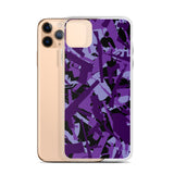 Igetzbuzy Blicky Purple Camo iPhone Case