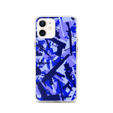 Igetzbuzy Blicky Blue Camo iPhone Case