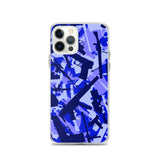 Igetzbuzy Blicky Blue Camo iPhone Case