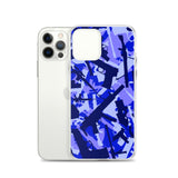 Igetzbuzy Blicky Blue Camo iPhone Case