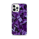 Igetzbuzy Blicky Purple Camo iPhone Case