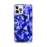 Igetzbuzy Blicky Blue Camo iPhone Case