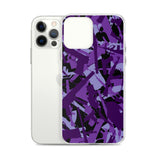 Igetzbuzy Blicky Purple Camo iPhone Case