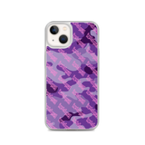 Igetzbuzy Purple camo lux print iPhone Case