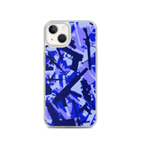 Igetzbuzy Blicky Blue Camo iPhone Case