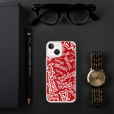 igetzbuzy red splat iPhone Case