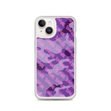 Igetzbuzy Purple camo lux print iPhone Case