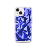 Igetzbuzy Blicky Blue Camo iPhone Case