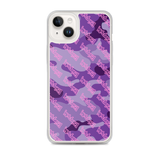 Igetzbuzy Purple camo lux print iPhone Case