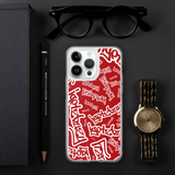 igetzbuzy red splat iPhone Case