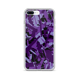 Igetzbuzy Blicky Purple Camo iPhone Case