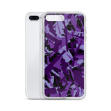 Igetzbuzy Blicky Purple Camo iPhone Case