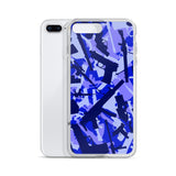 Igetzbuzy Blicky Blue Camo iPhone Case