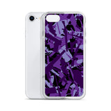 Igetzbuzy Blicky Purple Camo iPhone Case