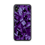 Igetzbuzy Blicky Purple Camo iPhone Case