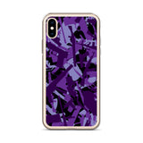 Igetzbuzy Blicky Purple Camo iPhone Case