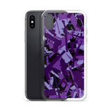 Igetzbuzy Blicky Purple Camo iPhone Case