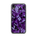 Igetzbuzy Blicky Purple Camo iPhone Case