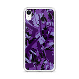 Igetzbuzy Blicky Purple Camo iPhone Case