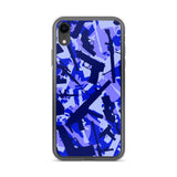 Igetzbuzy Blicky Blue Camo iPhone Case