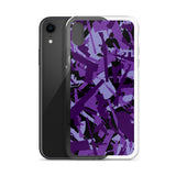 Igetzbuzy Blicky Purple Camo iPhone Case