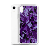 Igetzbuzy Blicky Purple Camo iPhone Case