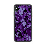 Igetzbuzy Blicky Purple Camo iPhone Case