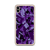 Igetzbuzy Blicky Purple Camo iPhone Case