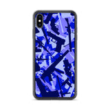 Igetzbuzy Blicky Blue Camo iPhone Case