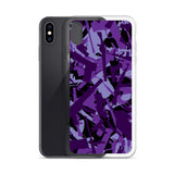 Igetzbuzy Blicky Purple Camo iPhone Case