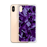 Igetzbuzy Blicky Purple Camo iPhone Case