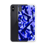 Igetzbuzy Blicky Blue Camo iPhone Case