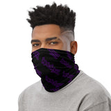 igetzbuzy Purple Lux Print Neck Gaiter