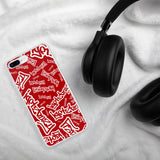 igetzbuzy red splat iPhone Case