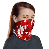 Igetzbuzy Blixky Red Camo Neck Gaiter