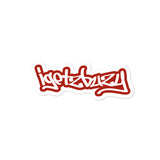 Igetzbuzy logo sticker