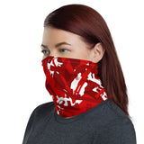 Igetzbuzy Blixky Red Camo Neck Gaiter