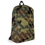 Igetzbuzy camo green lux print backpack