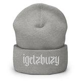 igetzbuzy gothic logo Cuffed Beanie