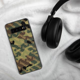 igetzbuzy green camo lux print Samsung Case